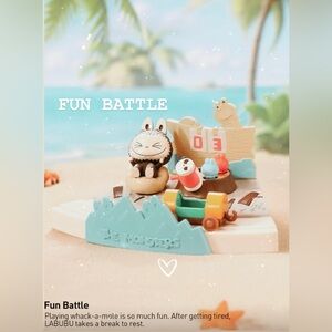 The Monsters Playing Games Scene Sets FUN BATTLE - Pop Mart 100% Authentic